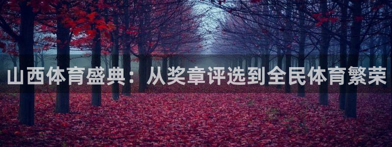 山西体育盛典：从奖章评选到全民体育繁荣